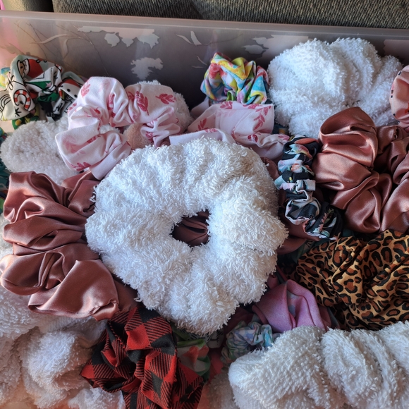 Assorted Kids Scrunchies Set - Picture 2 of 2